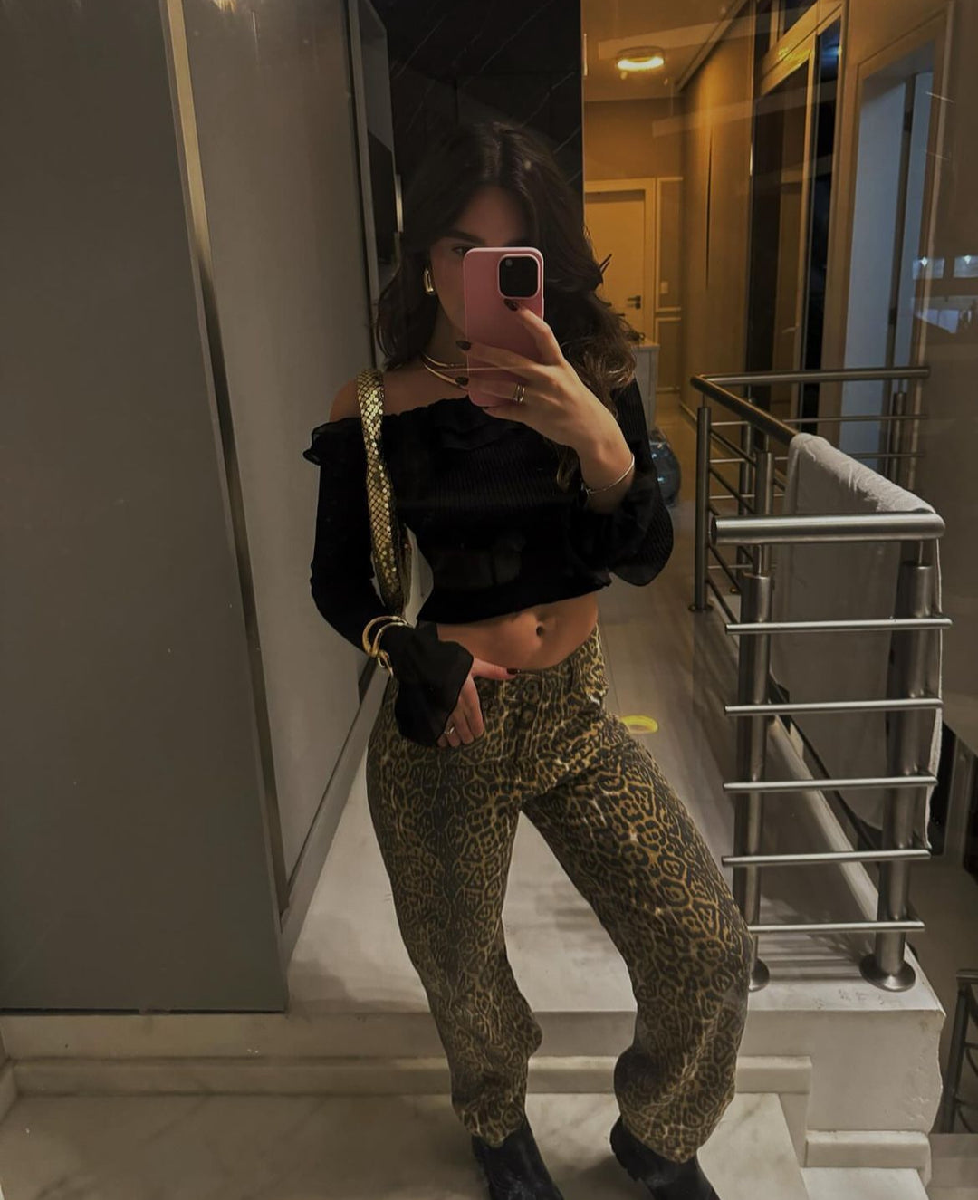 CALÇA LEOPARDO